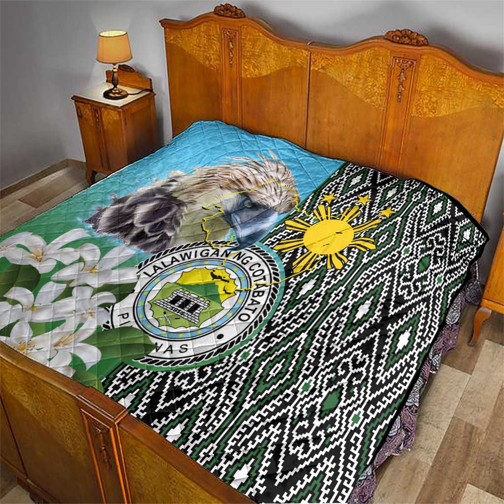 Cotabato Philippines Province Quilt Filipino Eagle Sampaguita Tinalak Pattern