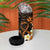 Liver Cancer Awareness Month 4 in 1 Can Cooler Tumbler Awareness Is Key Orange Polynesian Ribbon