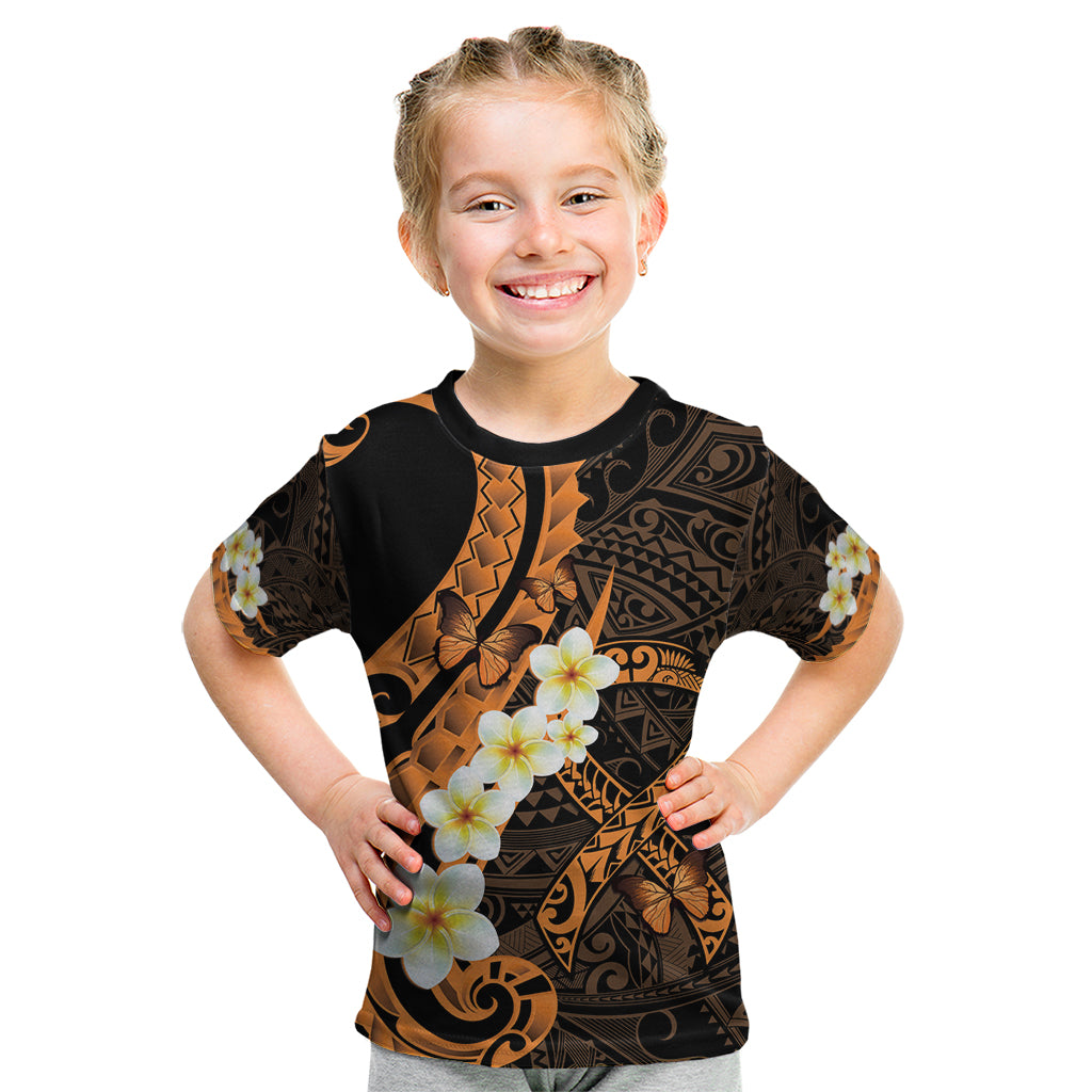Liver Cancer Awareness Month Kid T Shirt Awareness Is Key Orange Polynesian Ribbon LT14 Orange - Polynesian Pride