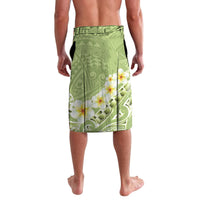 Green Hawaii Shark Tattoo Lavalava Frangipani With Polynesian Pastel Version