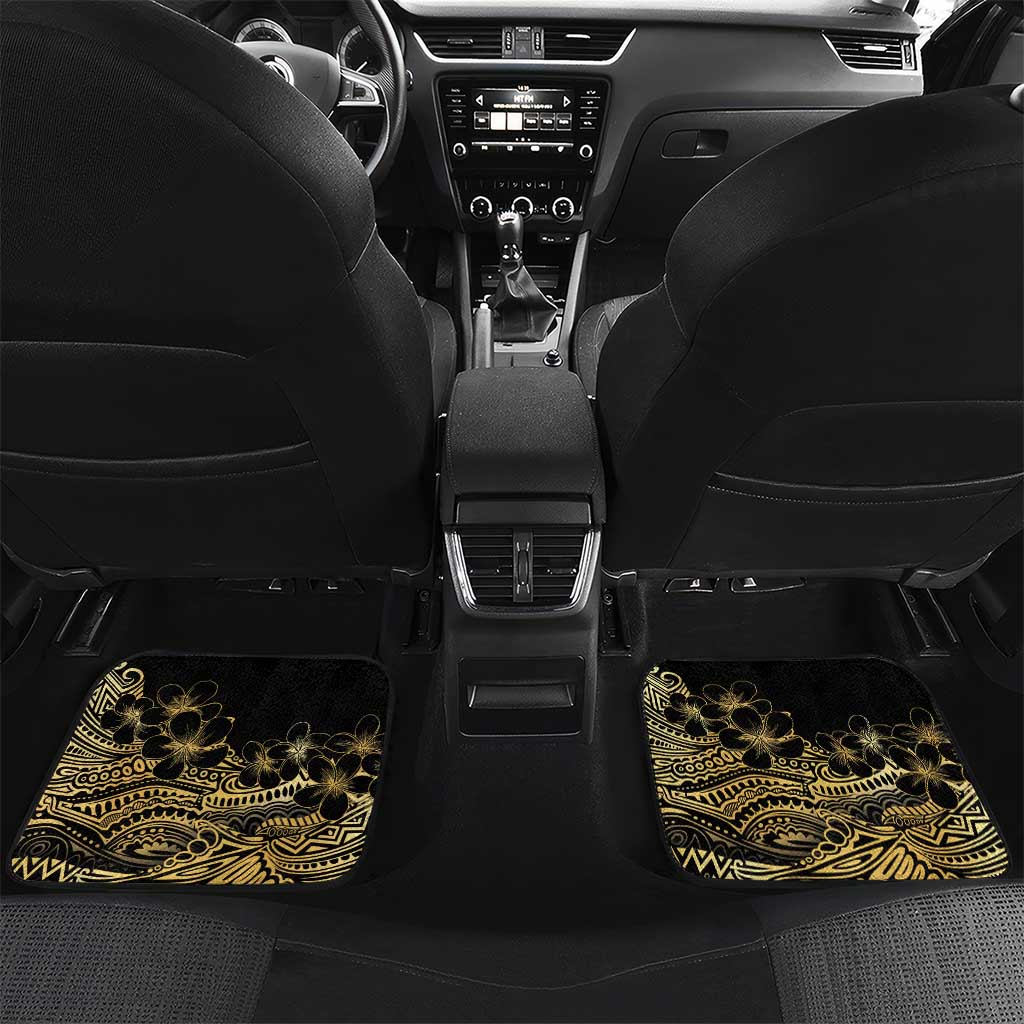 Frangipani Festival Rabaul Car Mats PNG Tribal Baining Mask Tattoo - Polynesian Pride