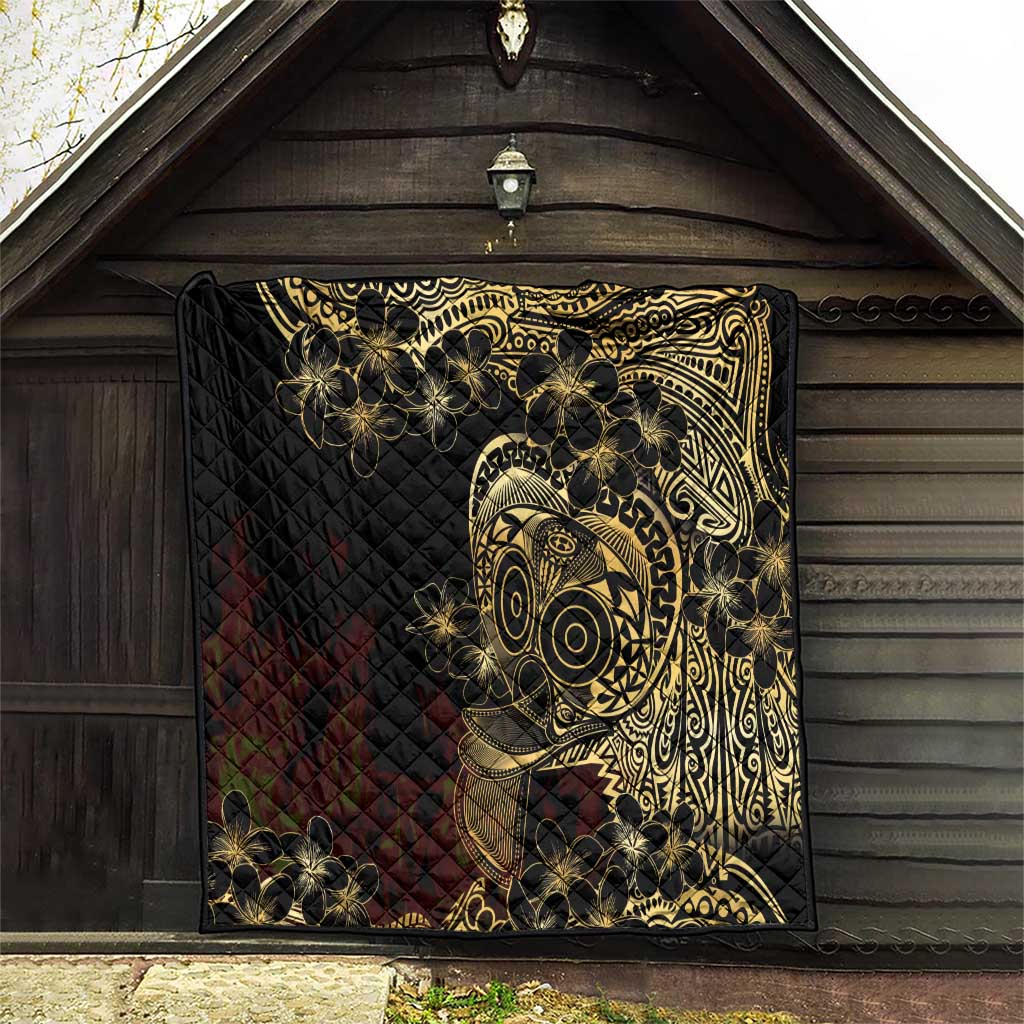 Frangipani Festival Rabaul Quilt PNG Tribal Baining Mask Tattoo - Polynesian Pride