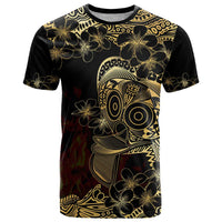 Frangipani Festival Rabaul T Shirt PNG Tribal Baining Mask Tattoo - Polynesian Pride
