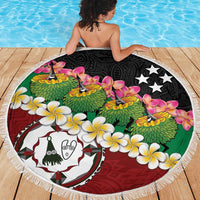 Frangipani Festival Rabaul East New Britain Beach Blanket Dukduk Dance With Plumeria - Polynesian Pride