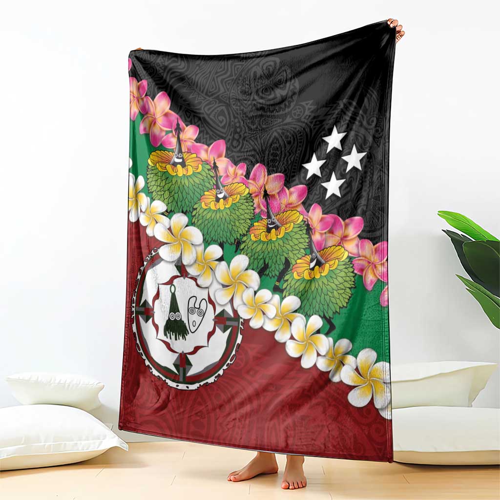 Frangipani Festival Rabaul East New Britain Blanket Dukduk Dance With Plumeria - Polynesian Pride