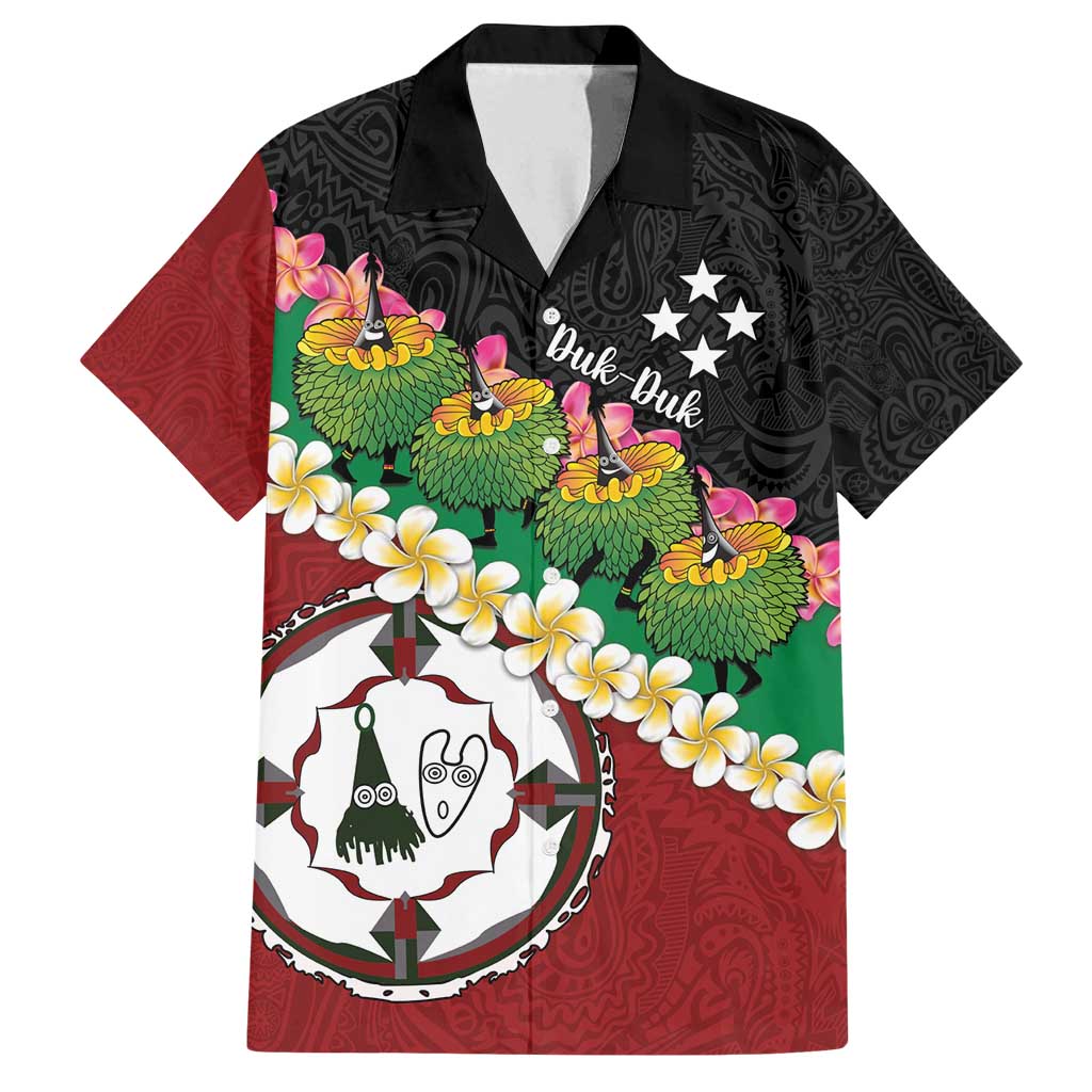 Frangipani Festival Rabaul East New Britain Family Matching Long Sleeve Bodycon Dress and Hawaiian Shirt Dukduk Dance With Plumeria - Polynesian Pride