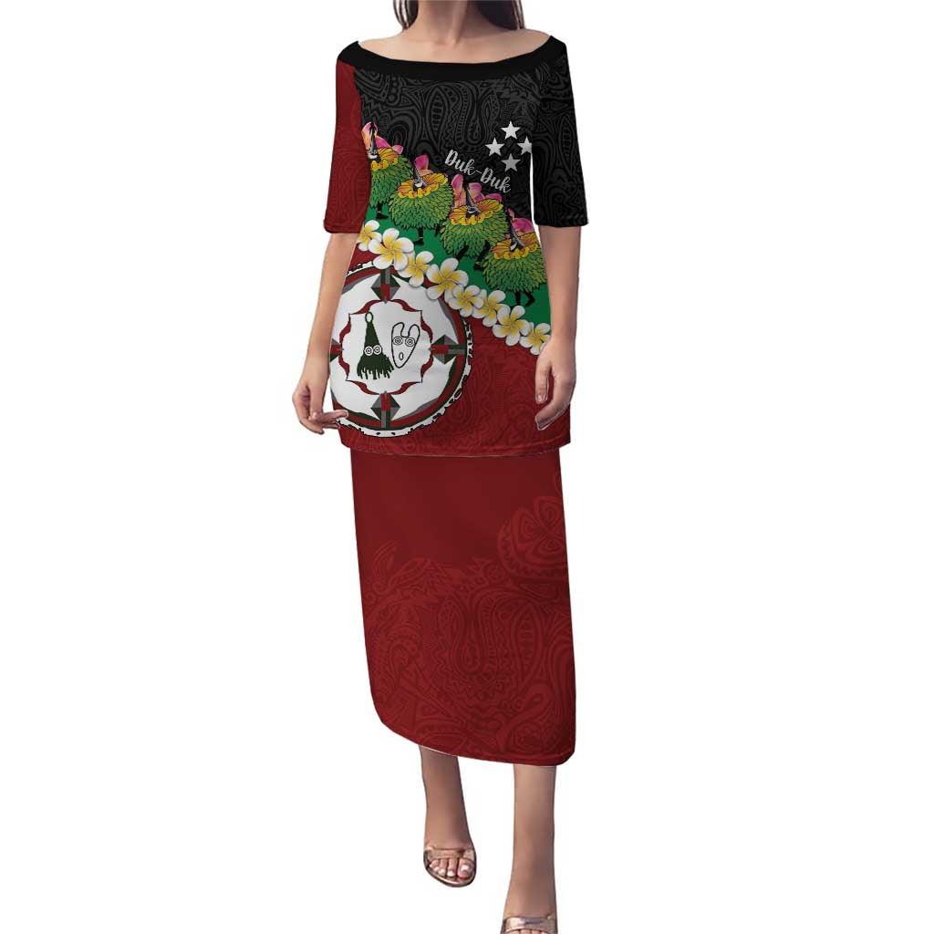 Frangipani Festival Rabaul East New Britain Puletasi Dukduk Dance With Plumeria - Polynesian Pride