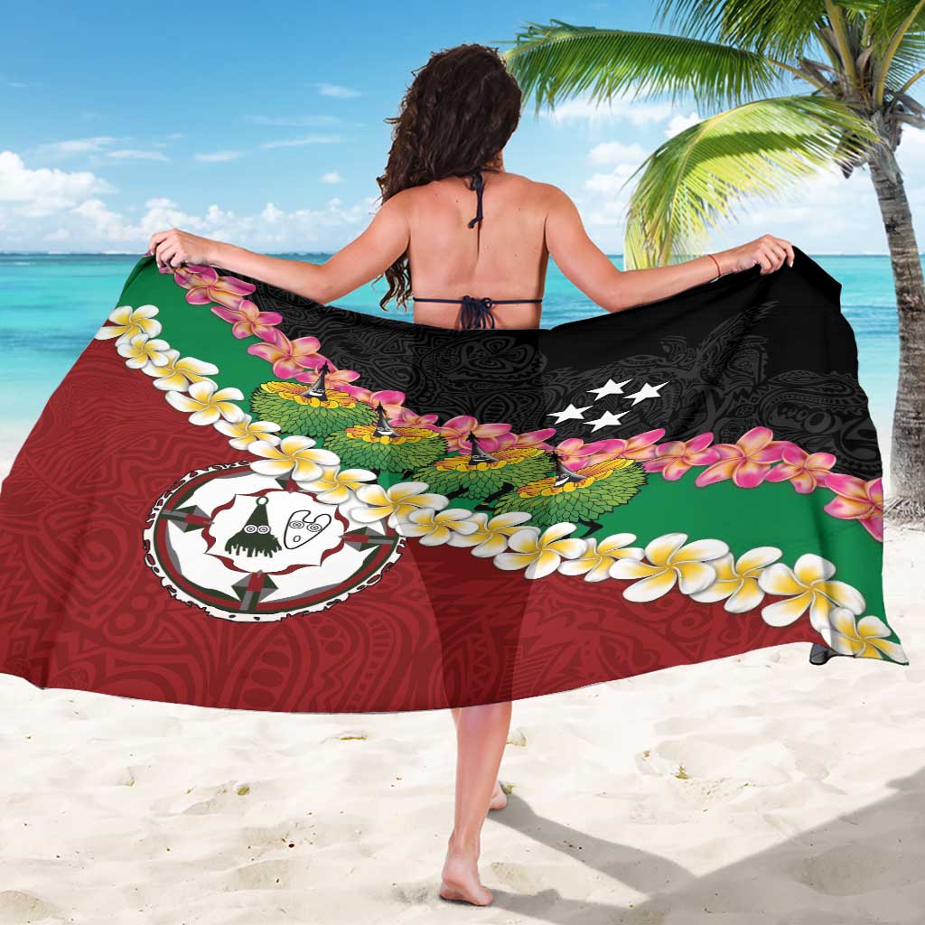 Frangipani Festival Rabaul East New Britain Sarong Dukduk Dance With Plumeria - Polynesian Pride