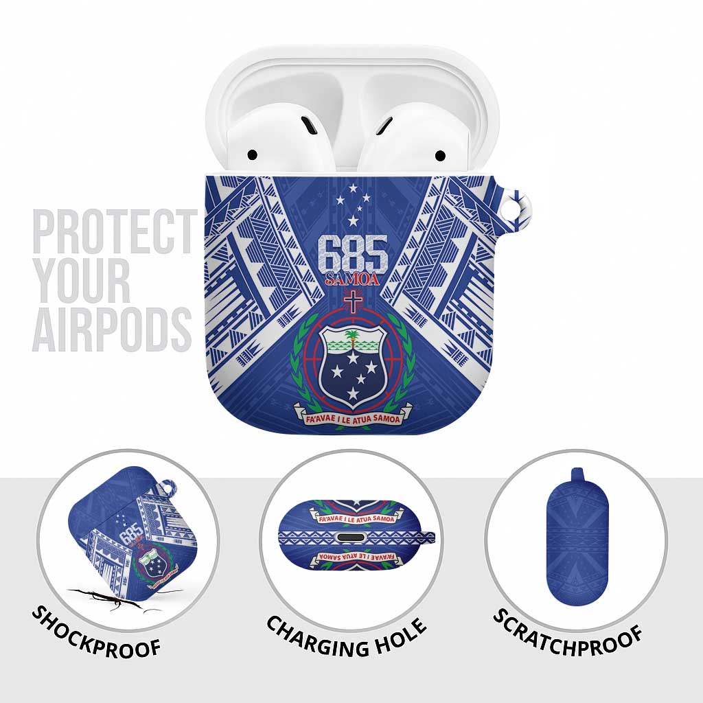 Samoa 685 AirPods Case Samoan Pride Coat Of Arms - Polynesian Pride