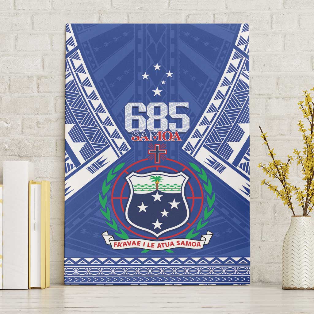 Samoa 685 Canvas Wall Art Samoan Pride Coat Of Arms - Polynesian Pride