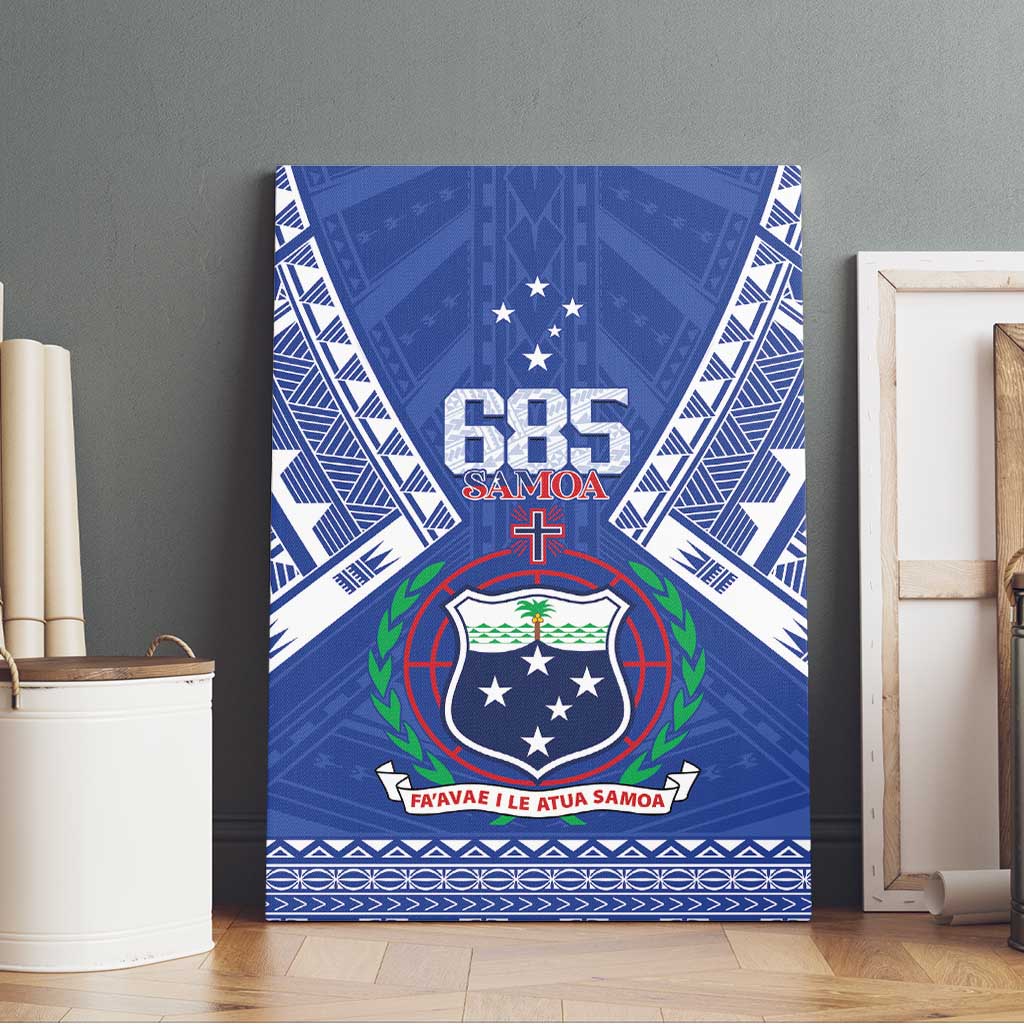 Samoa 685 Canvas Wall Art Samoan Pride Coat Of Arms - Polynesian Pride