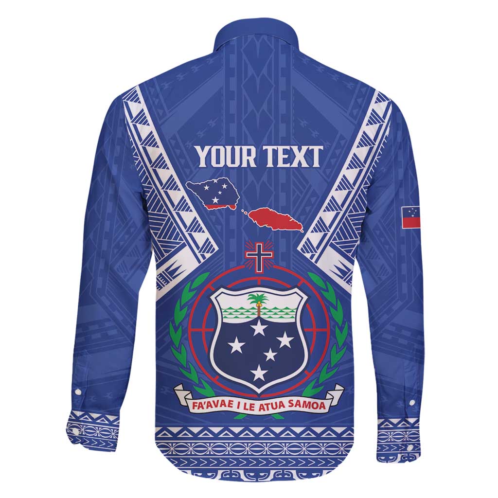 Personalised Samoa 685 Family Matching Puletasi and Hawaiian Shirt Samoan Pride Coat Of Arms - Polynesian Pride