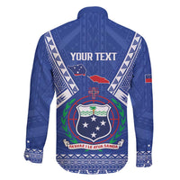 Personalised Samoa 685 Family Matching Puletasi and Hawaiian Shirt Samoan Pride Coat Of Arms - Polynesian Pride