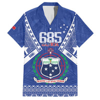 Personalised Samoa 685 Family Matching Short Sleeve Bodycon Dress and Hawaiian Shirt Samoan Pride Coat Of Arms - Polynesian Pride
