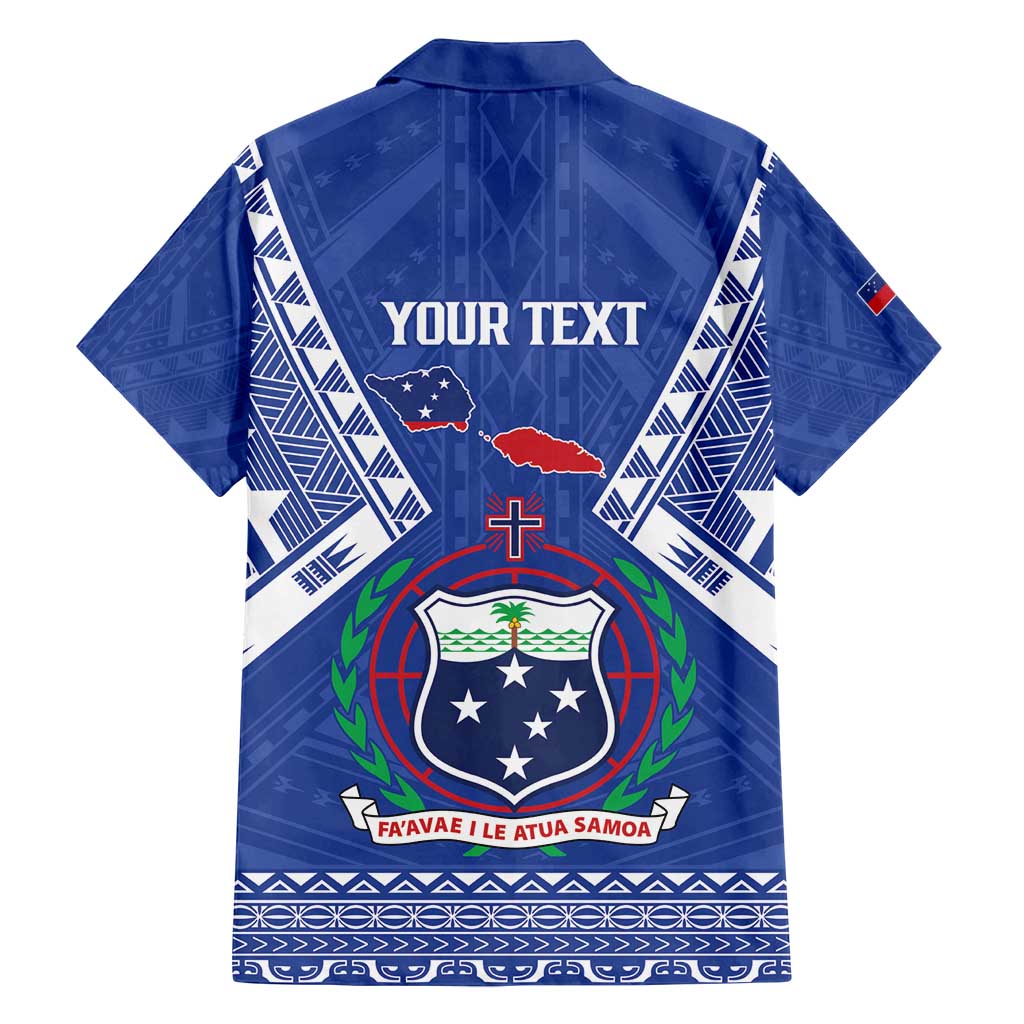 Personalised Samoa 685 Family Matching Tank Maxi Dress and Hawaiian Shirt Samoan Pride Coat Of Arms - Polynesian Pride