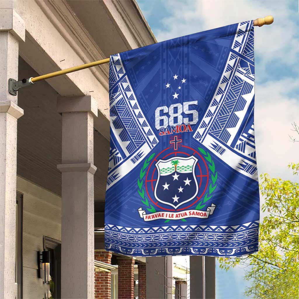 Samoa 685 Garden Flag Samoan Pride Coat Of Arms - Polynesian Pride