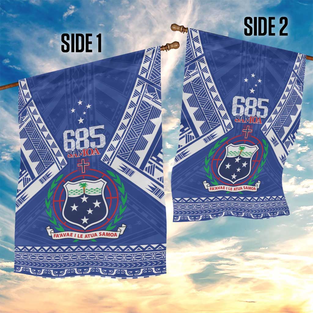 Samoa 685 Garden Flag Samoan Pride Coat Of Arms - Polynesian Pride