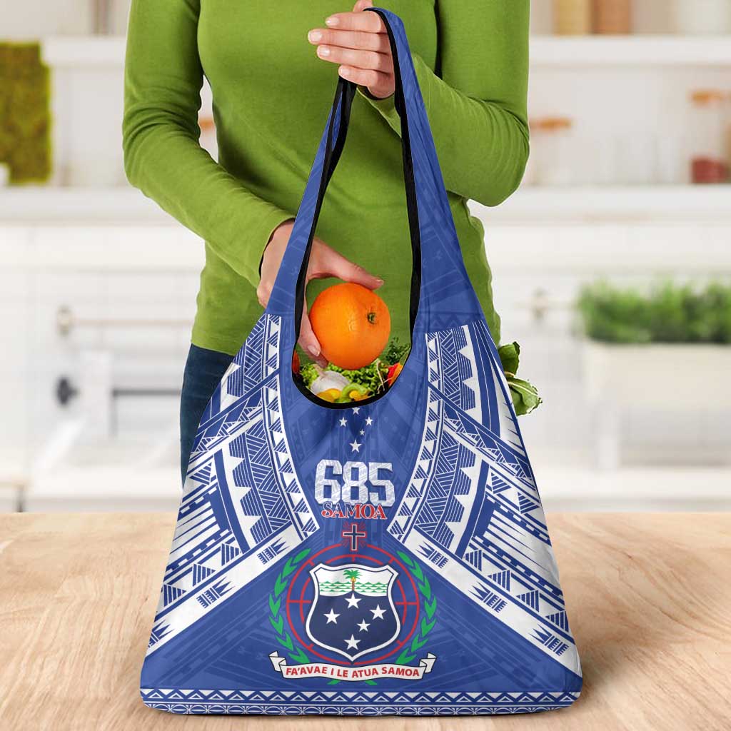 Samoa 685 Grocery Bag Samoan Pride Coat Of Arms - Polynesian Pride