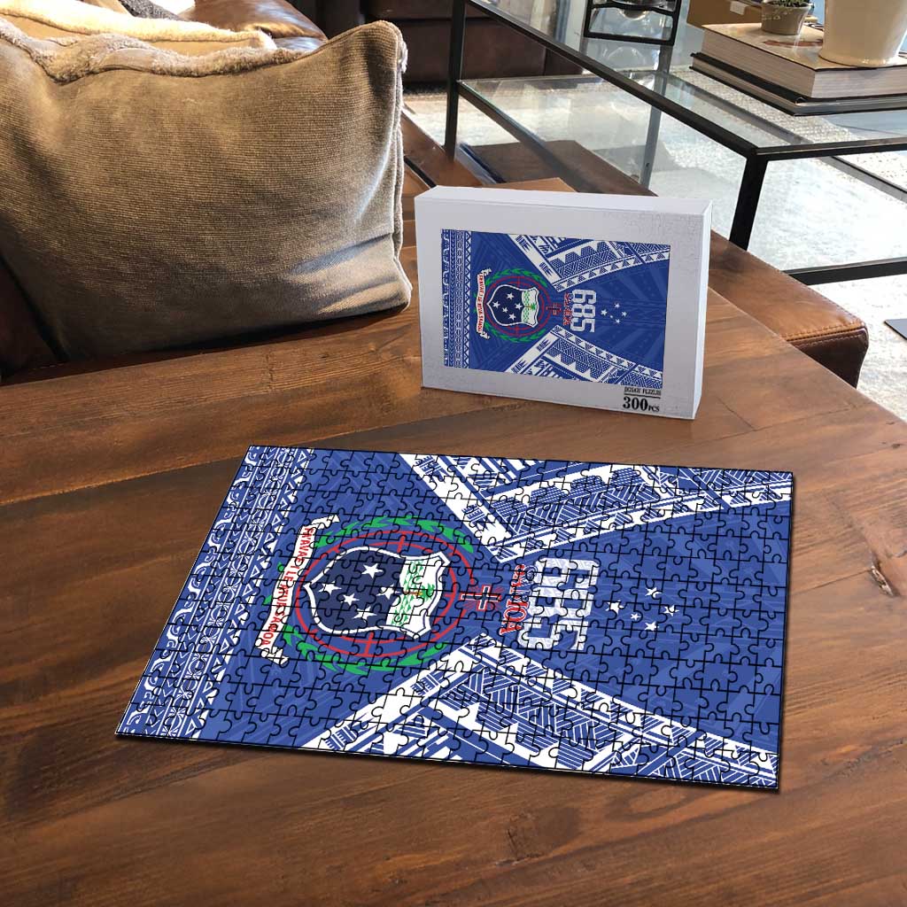 Samoa 685 Puzzle Samoan Pride Coat Of Arms - Polynesian Pride