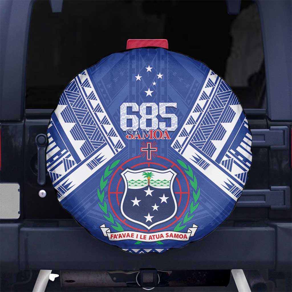 Samoa 685 Spare Tire Cover Samoan Pride Coat Of Arms - Polynesian Pride