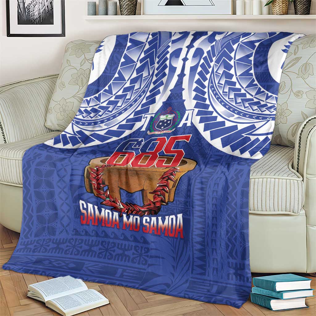 Toa Samoa Rugby Blanket 685 Pride Tanoa Ula Fala - Polynesian Pride