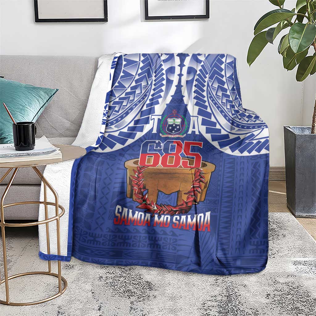 Toa Samoa Rugby Blanket 685 Pride Tanoa Ula Fala - Polynesian Pride