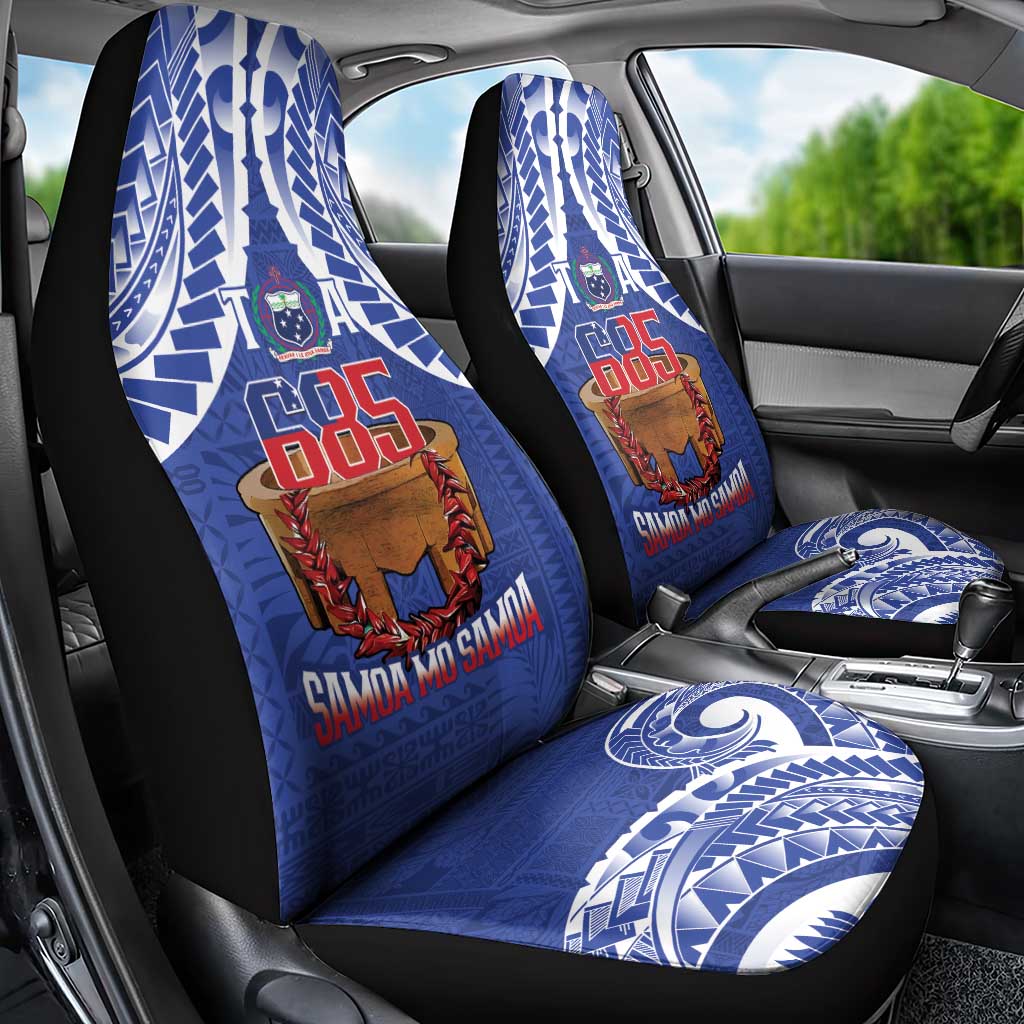 Toa Samoa Rugby Car Seat Cover 685 Pride Tanoa Ula Fala - Polynesian Pride