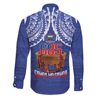 Toa Samoa Rugby Family Matching Off The Shoulder Long Sleeve Dress and Hawaiian Shirt 685 Pride Tanoa Ula Fala - Polynesian Pride