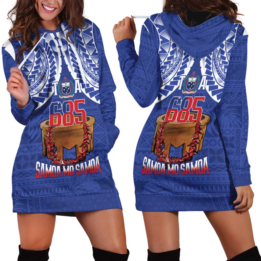 Toa Samoa Rugby Hoodie Dress 685 Pride Tanoa Ula Fala - Polynesian Pride