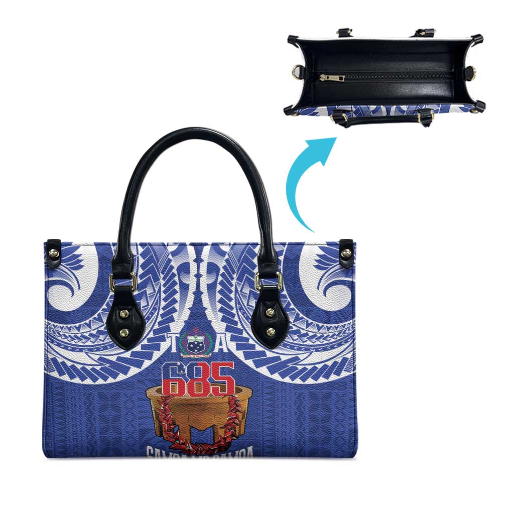 Toa Samoa Rugby Leather Bag 685 Pride Tanoa Ula Fala - Polynesian Pride