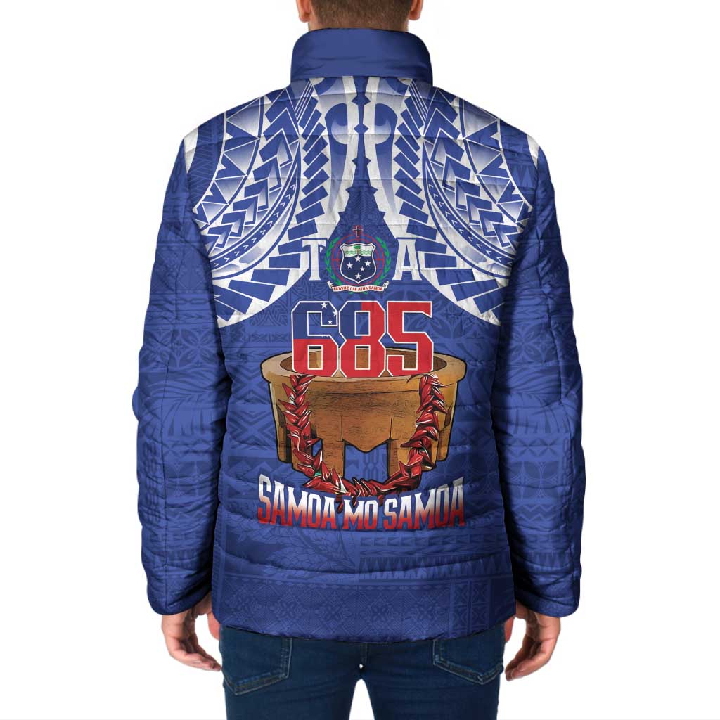 Toa Samoa Rugby Padded Jacket 685 Pride Tanoa Ula Fala - Polynesian Pride