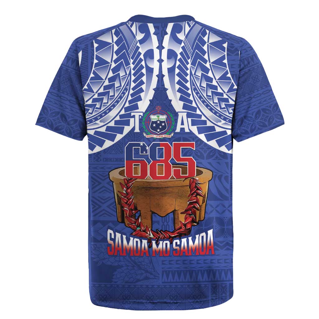 Toa Samoa Rugby Rugby Jersey 685 Pride Tanoa Ula Fala - Polynesian Pride