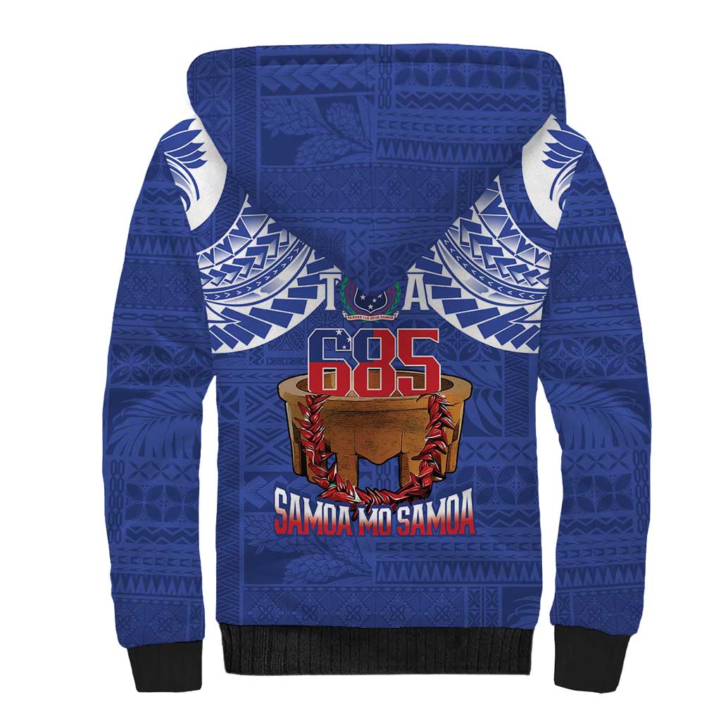 Toa Samoa Rugby Sherpa Hoodie 685 Pride Tanoa Ula Fala LT14 - Polynesian Pride