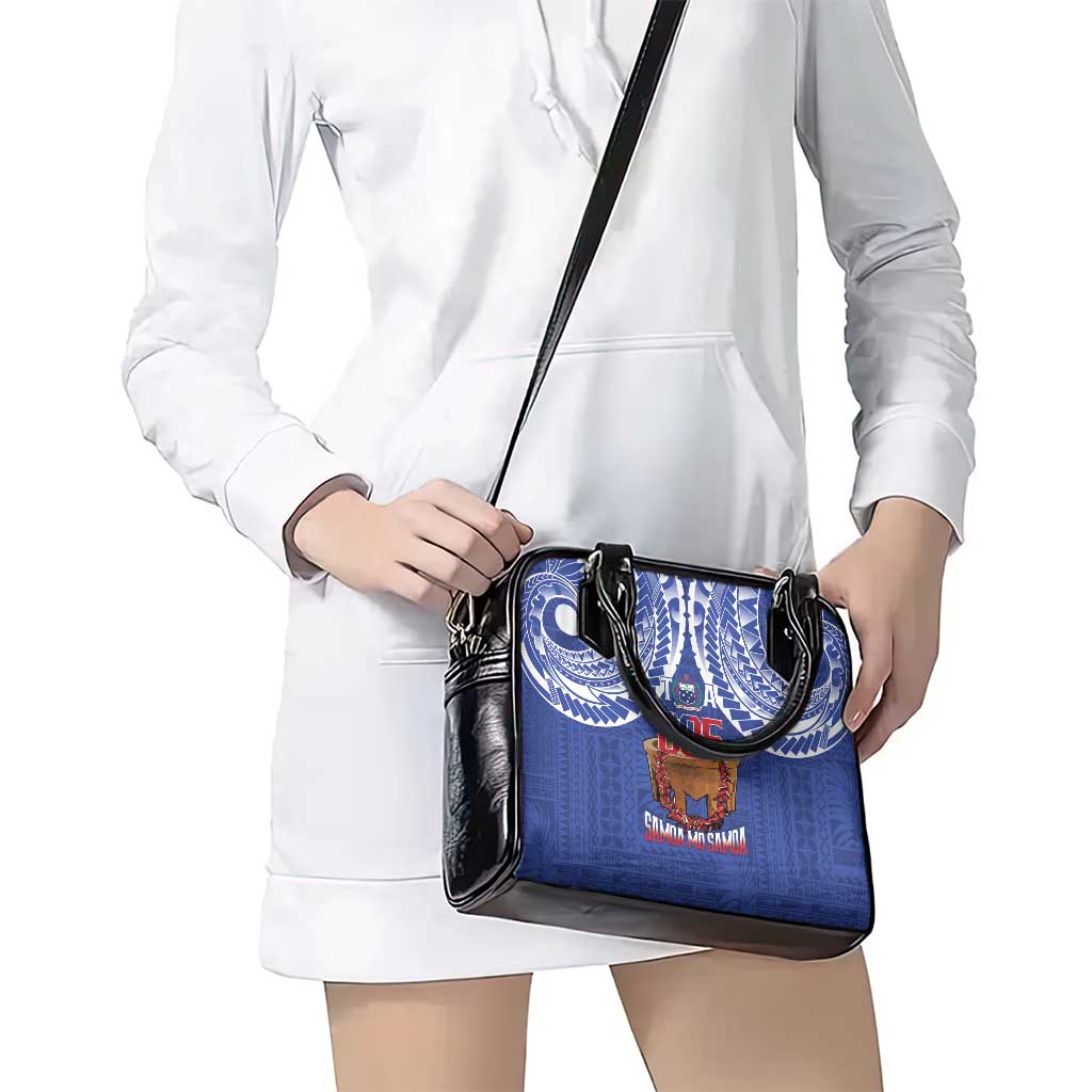 Toa Samoa Rugby Shoulder Handbag 685 Pride Tanoa Ula Fala - Polynesian Pride