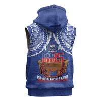 Toa Samoa Rugby Sleeveless Hoodie 685 Pride Tanoa Ula Fala LT14 - Polynesian Pride