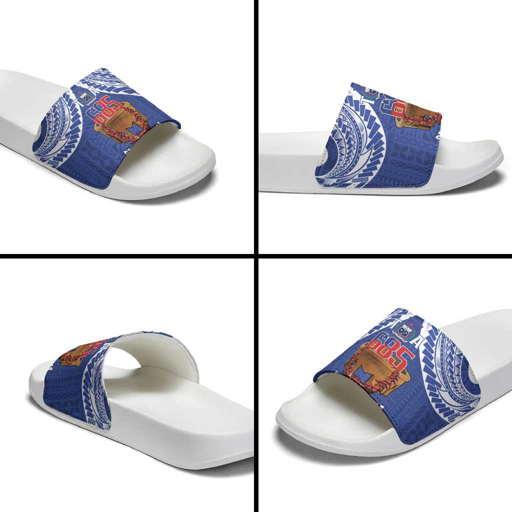 Toa Samoa Rugby Slide Sandals 685 Pride Tanoa Ula Fala - Polynesian Pride
