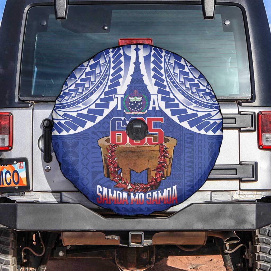 Toa Samoa Rugby Spare Tire Cover 685 Pride Tanoa Ula Fala - Polynesian Pride