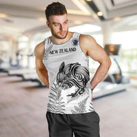 Custom New Zealand Kiwi Football Men Tank Top Aotearoa Silver Fern