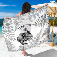 Custom New Zealand Kiwi Football Sarong Aotearoa Silver Fern