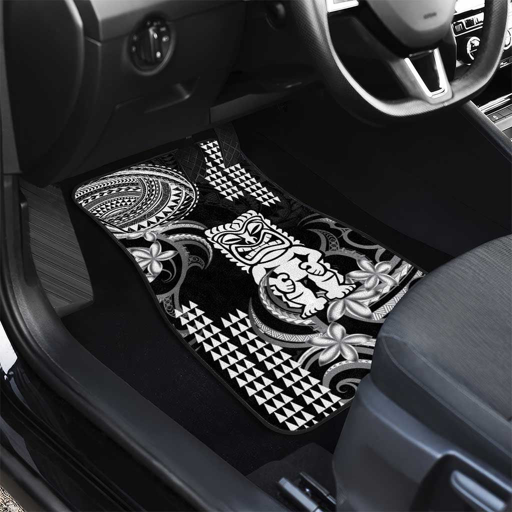 Hawaii Ku God Car Mats Kakau Mix Polynesian Tattoo