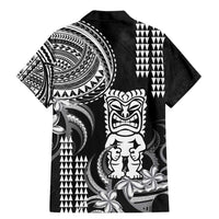 Hawaii Ku God Family Matching Mermaid Dress and Hawaiian Shirt Kakau Mix Polynesian Tattoo