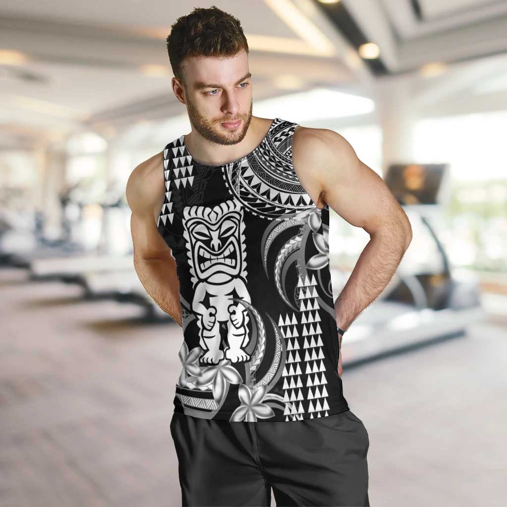 Hawaii Ku God Men Tank Top Kakau Mix Polynesian Tattoo