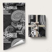 Hawaii Ku God Wrapping Paper Kakau Mix Polynesian Tattoo - Polynesian Pride