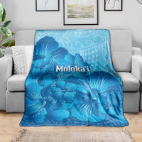 Aloha Hawaii Molokai Island Blanket Hibiscus Tribal Honu Hawaiian Tattoo LT14 - Polynesian Pride