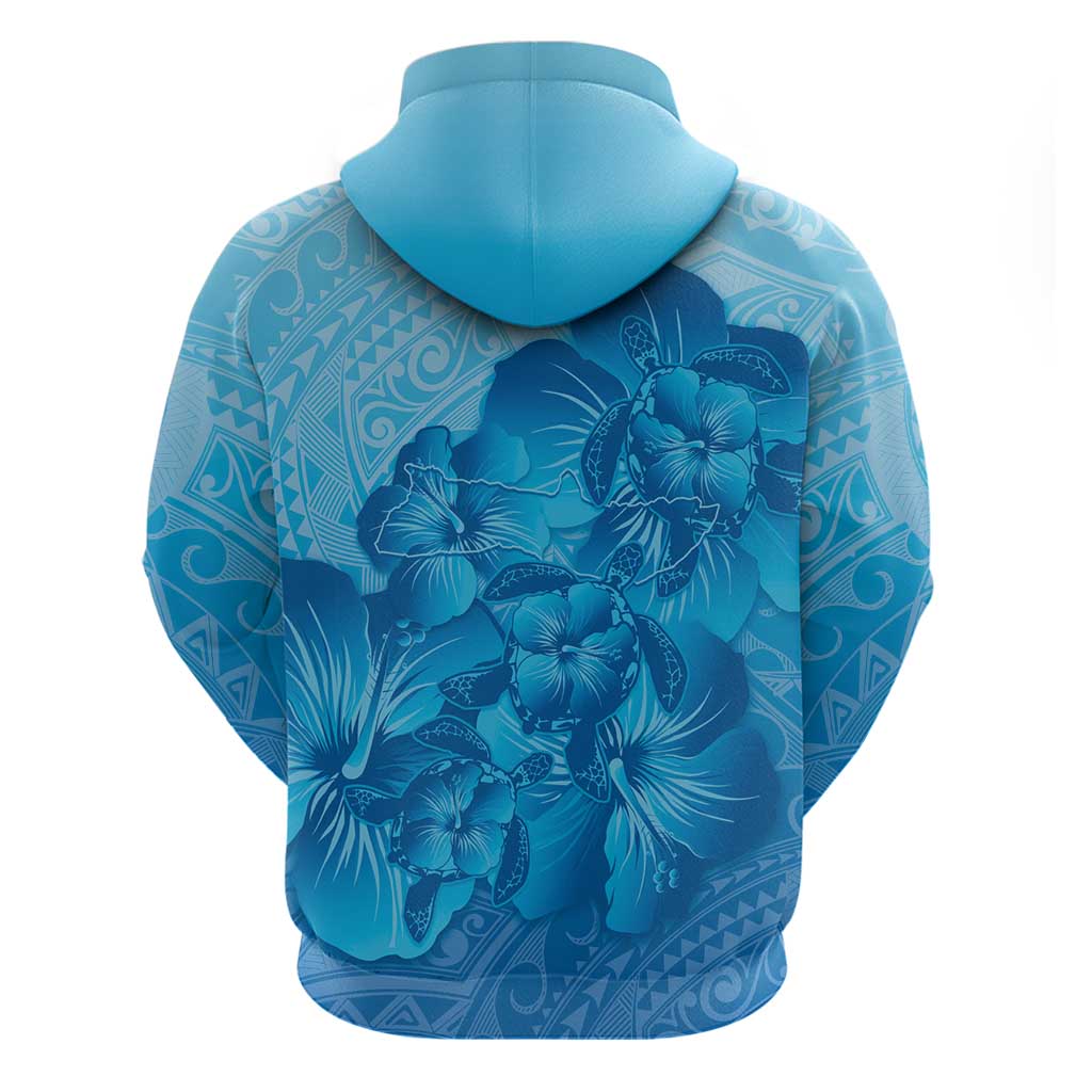 Aloha Hawaii Molokai Island Hoodie Hibiscus Tribal Honu Hawaiian Tattoo LT14 - Polynesian Pride