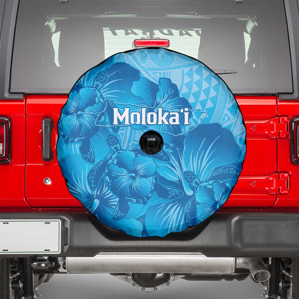 Aloha Hawaii Molokai Island Spare Tire Cover Hibiscus Tribal Honu Hawaiian Tattoo