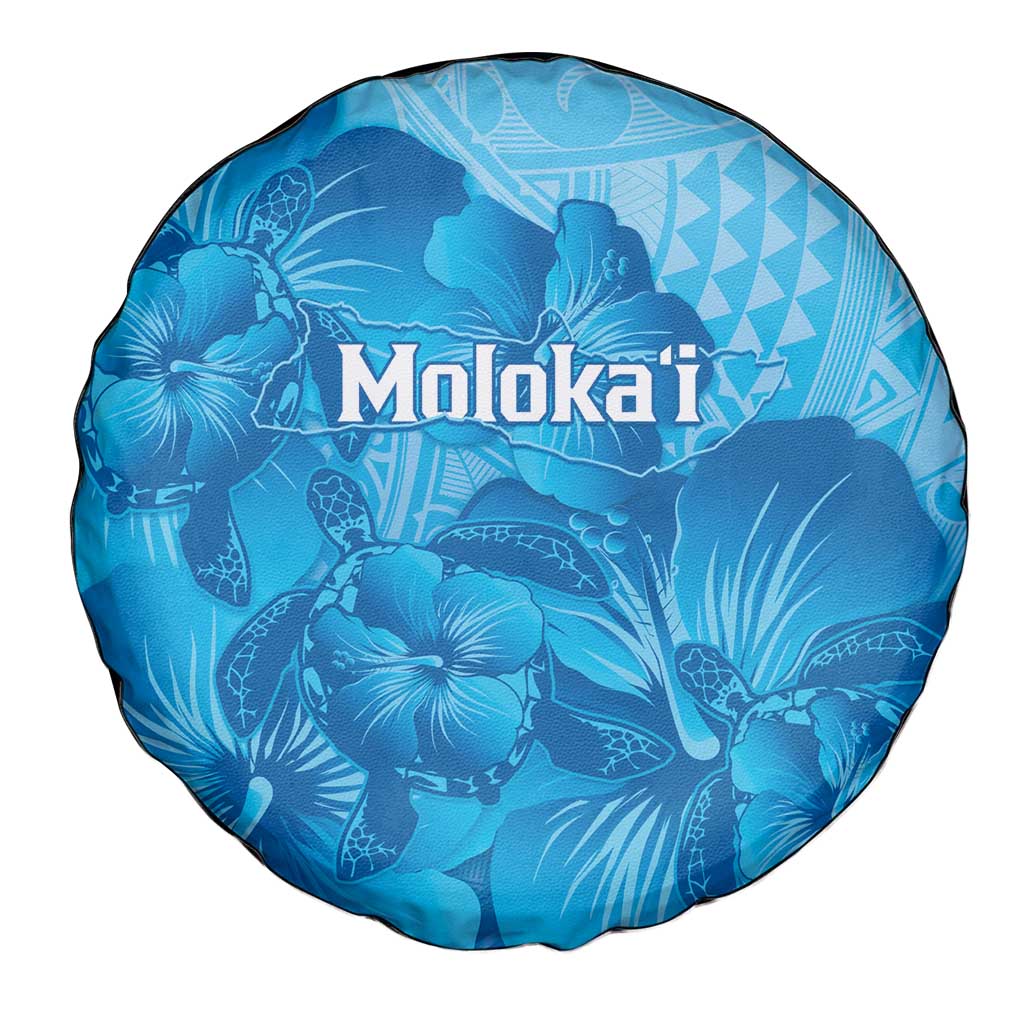 Aloha Hawaii Molokai Island Spare Tire Cover Hibiscus Tribal Honu Hawaiian Tattoo