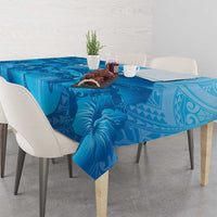 Aloha Hawaii Molokai Island Tablecloth Hibiscus Tribal Honu Hawaiian Tattoo LT14 - Polynesian Pride