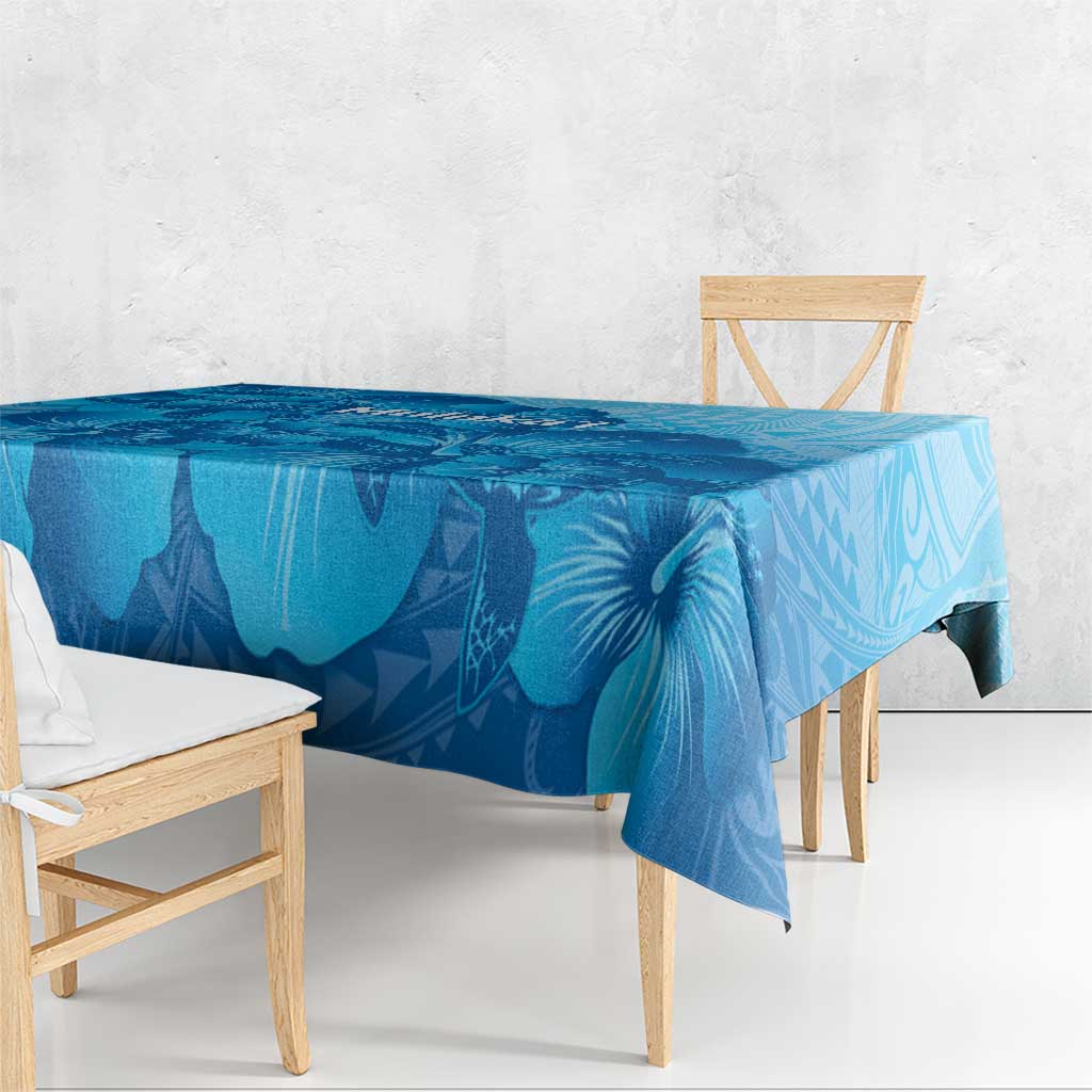Aloha Hawaii Molokai Island Tablecloth Hibiscus Tribal Honu Hawaiian Tattoo LT14 - Polynesian Pride