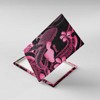 Aloha Hawaii Maui Canvas Wall Art Valley Isle Humpback Whale Black